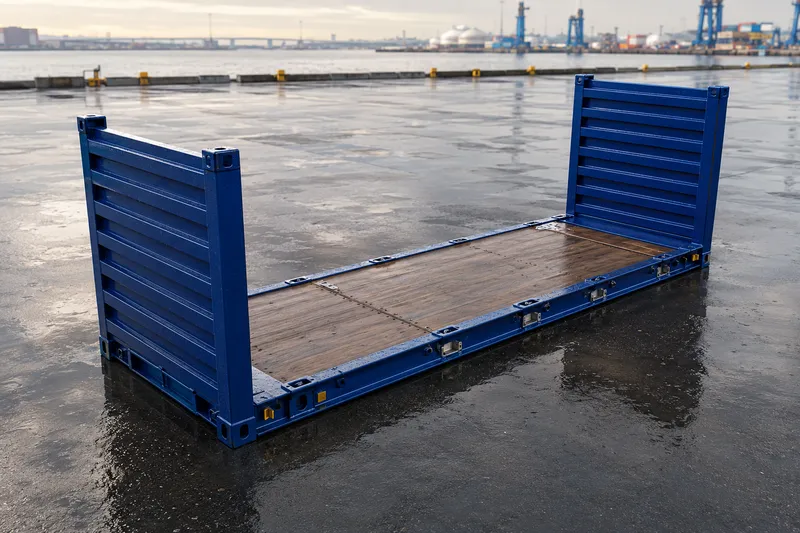 20 ft Flat Rack Container